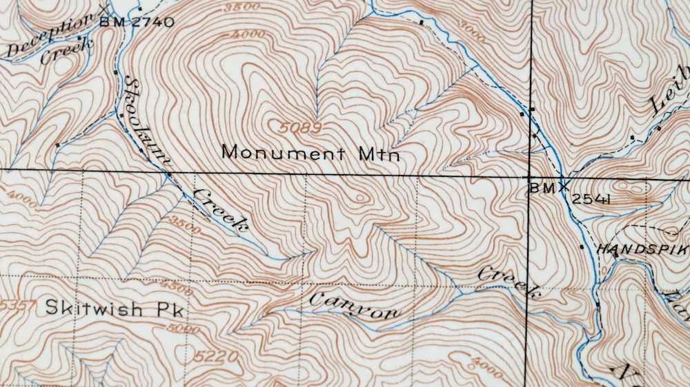 Cataldo Idaho Lakeview Osburn USGS Topo Map 1954 Vintage - Image 3
