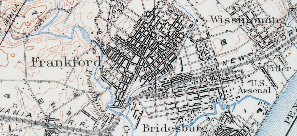 Germantown Pennsylvania Horsham USGS Topographic Map 1912 - Image 7