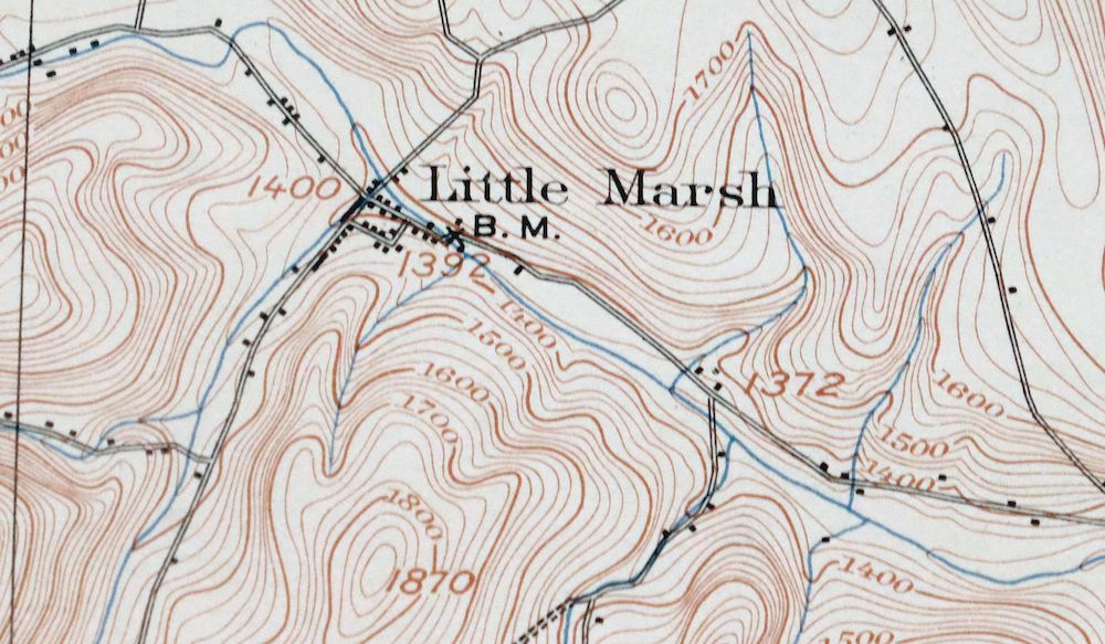 Elkland Pennsylvania Wellsboro Knoxville USGS Topo Map 1903 - Image 2