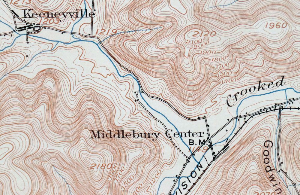 Elkland Pennsylvania Wellsboro Knoxville USGS Topo Map 1903 - Image 6