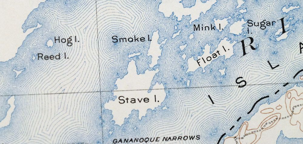 Grindstone New York Thousand Island Park USGS Topo Map 1909 - Image 5
