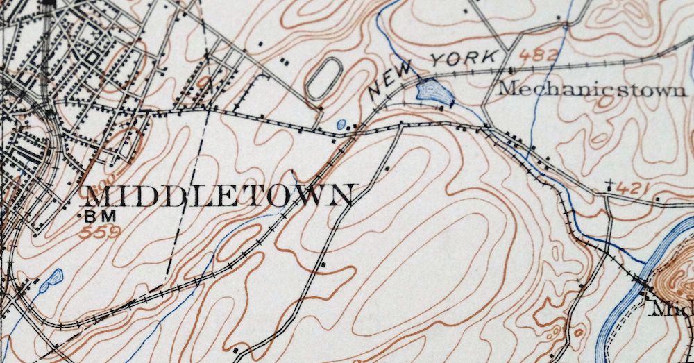Goshen New York Middletown Warwick USGS Topographic Map 1913 - Image 7