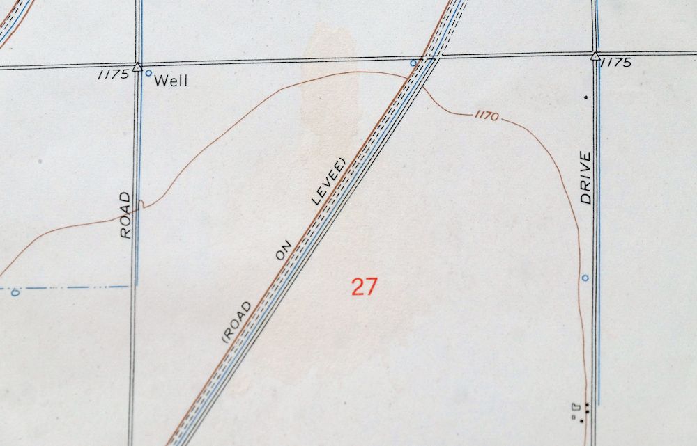 Guadalupe Arizona Phoenix Mesa USGS Topo Map 1957 Vintage - Image 6