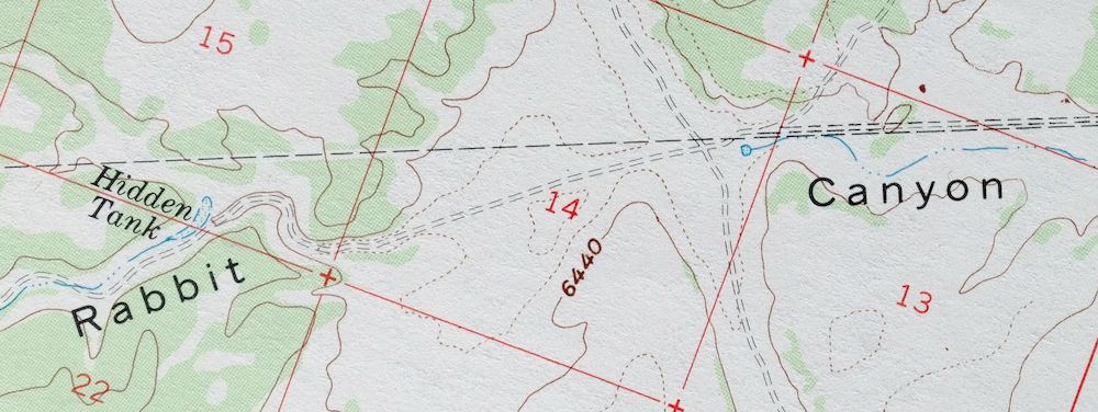 Ebert Mountain Arizona Red Mountain USGS Topo Map 1969 - Image 5