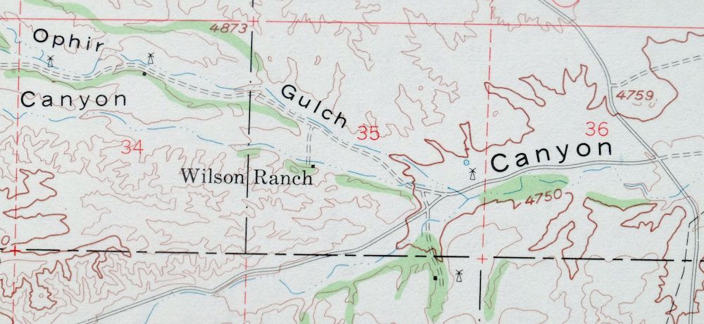 Elgin Arizona Patagonia Sonoita USGS Topo Map 1971 Vintage - Image 2
