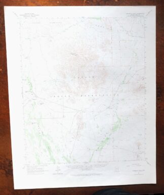 Cimarron Peak Arizona Papago Hickiwan USGS Topo Map 1964