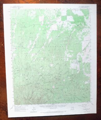 Clay Springs Arizona Pinedale Aripine USGS Topo Map 1971
