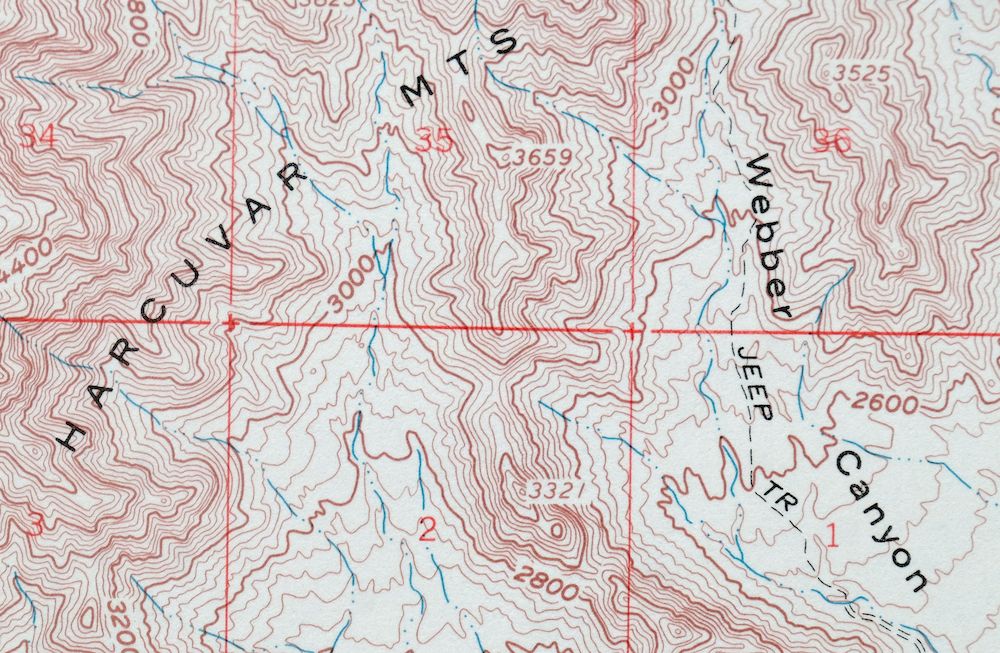 Gladden Arizona Aguila Valley USGS Topographic Map 1971 - Image 5
