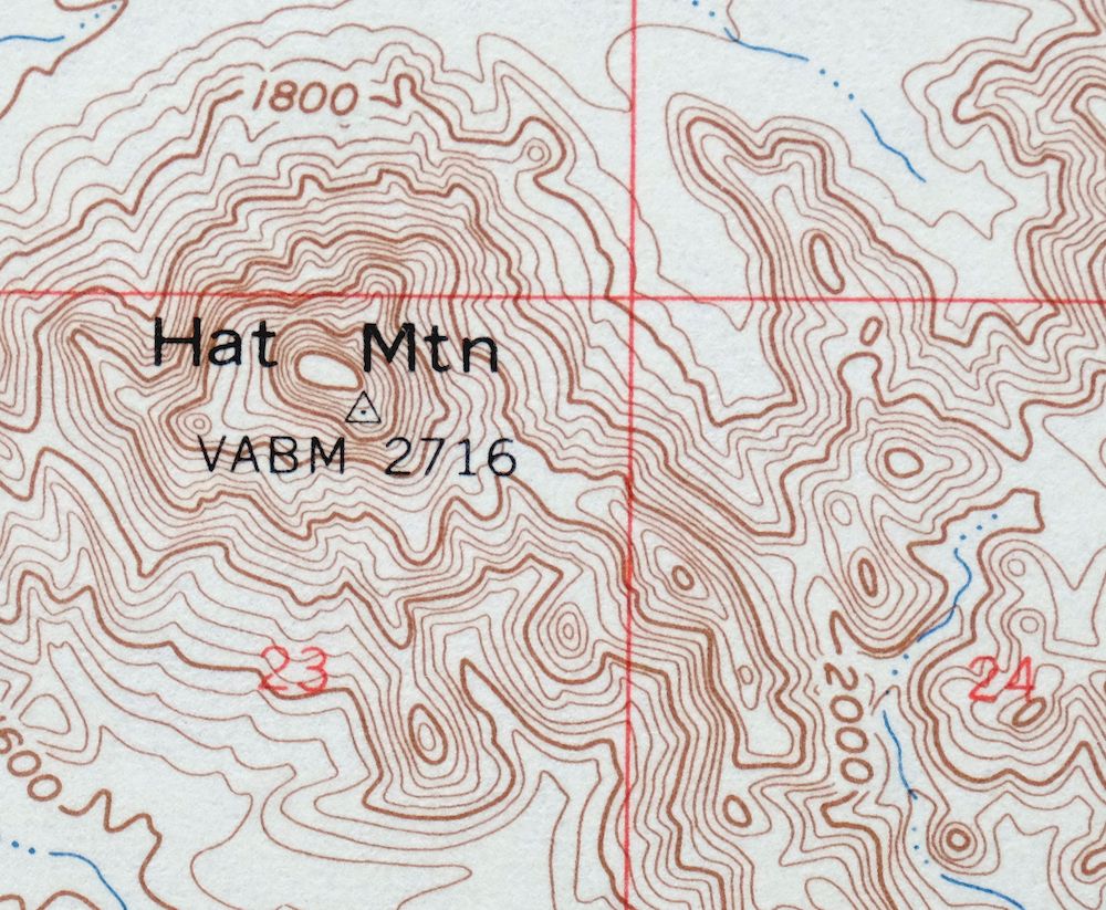 Hat Mountain Arizona Sauceda Mountains USGS Topo Map 1959 - Image 2
