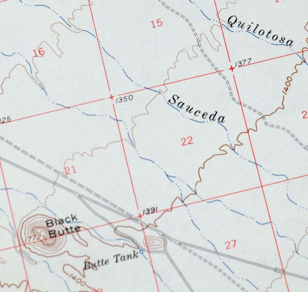 Hat Mountain Arizona Sauceda Mountains USGS Topo Map 1959 - Image 5