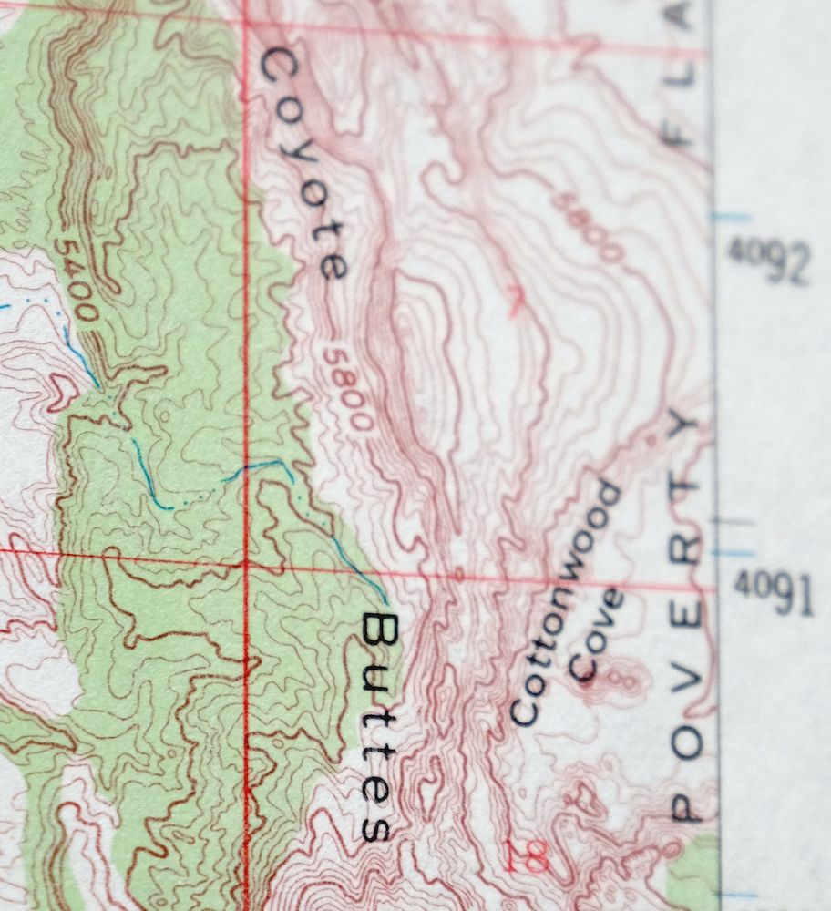 House Rock Spring Arizona USGS 15-Min Topo Map 1972 Vintage - Image 5