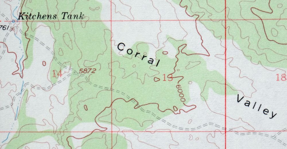 House Rock Spring Arizona USGS 15-Min Topo Map 1972 Vintage - Image 2