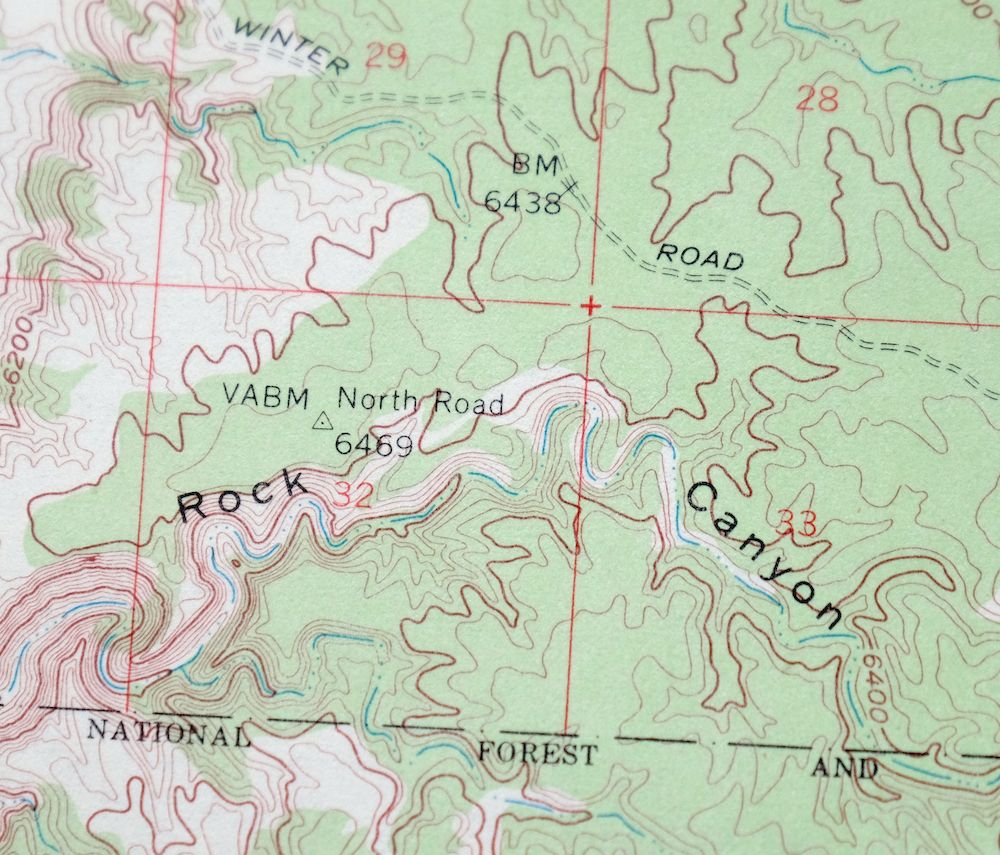 House Rock Spring Arizona USGS 15-Min Topo Map 1972 Vintage - Image 6