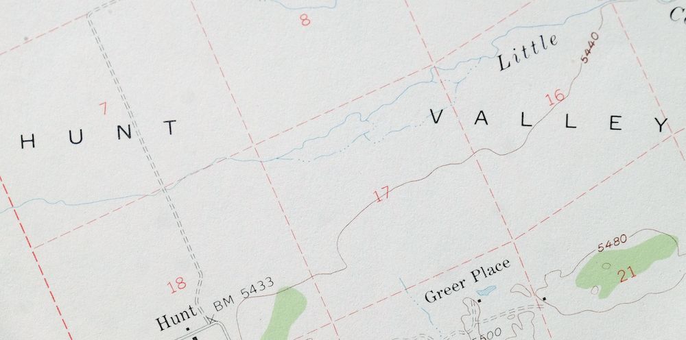 Hunt Arizona USGS 15-Min Topographic Map 1974 Vintage - Image 5