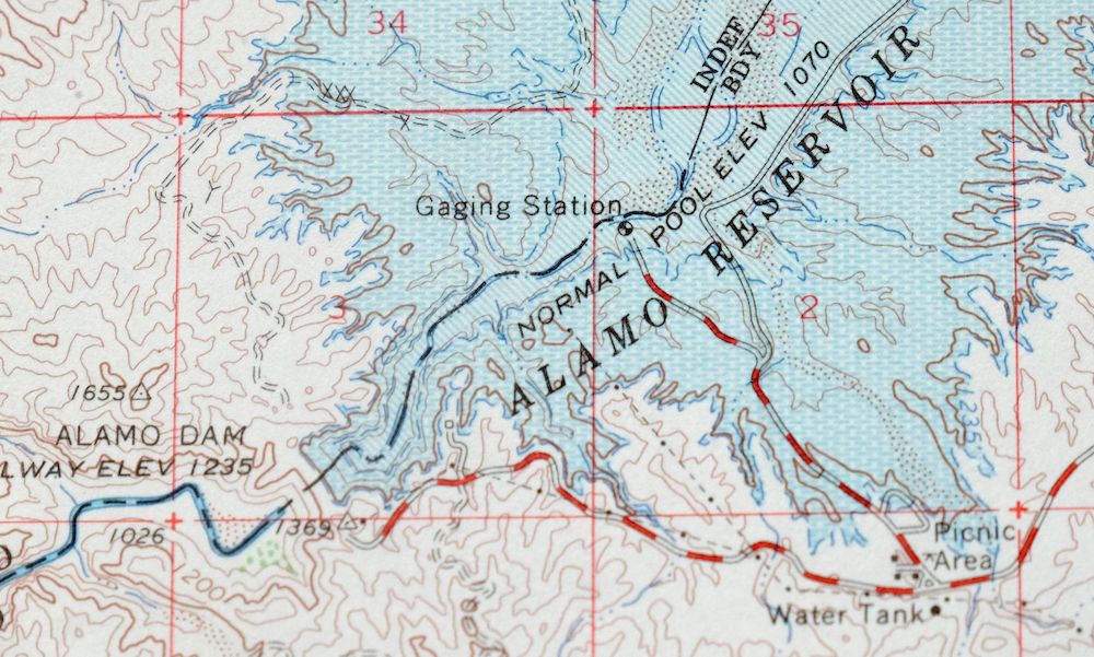 Ives Peak Arizona USGS 15-Min Topographic Map 1967 Vintage - Image 6