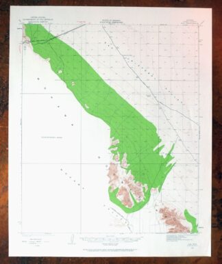 Kim Arizona USGS 15-Min Topographic Map 1961 Vintage