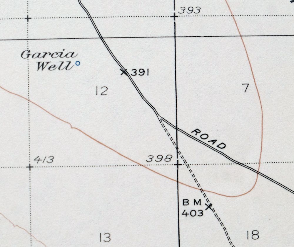 Kim Arizona USGS 15-Min Topographic Map 1961 Vintage - Image 2