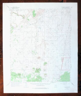S P Mountain Arizona USGS 15-Min Topo Map 1975 Vintage