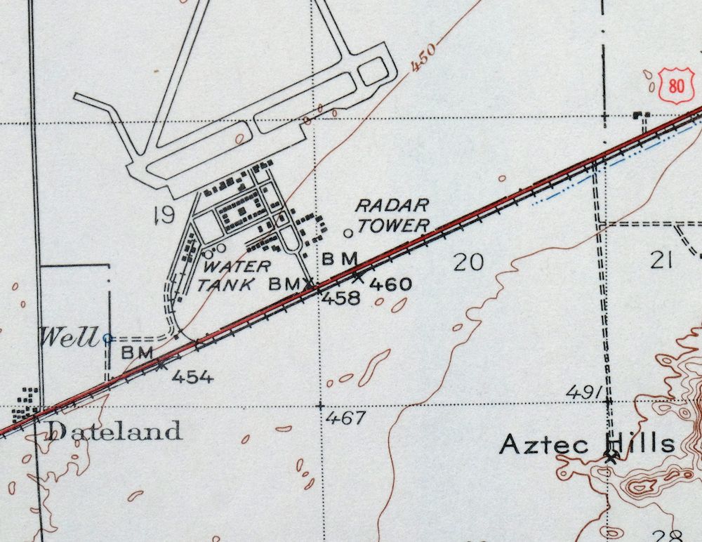 Stoval Arizona Kofa Horn USGS 15-Min Topo Map 1966 Vintage - Image 6
