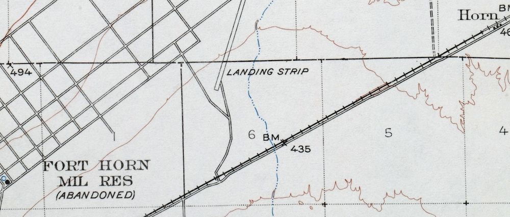 Stoval Arizona Kofa Horn USGS 15-Min Topo Map 1966 Vintage - Image 2