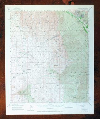 Winkelman Arizona Dudleyville Hayden USGS Topo Map 1966