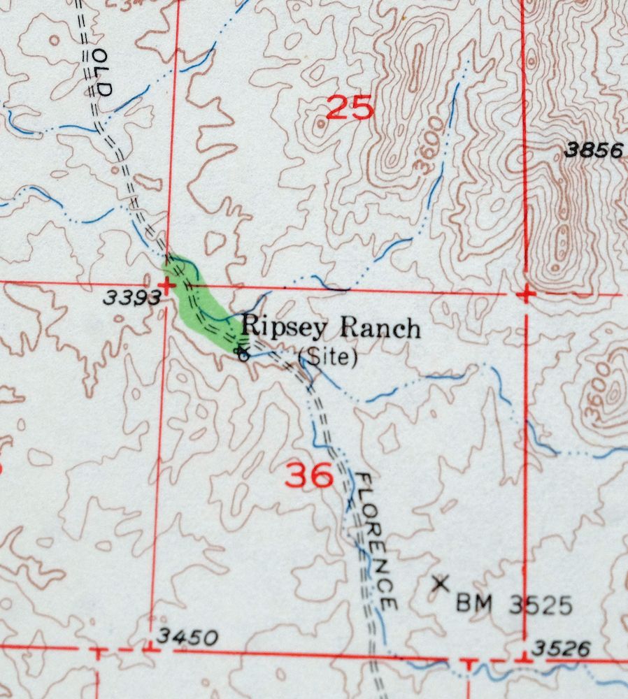 Winkelman Arizona Dudleyville Hayden USGS Topo Map 1966 - Image 5