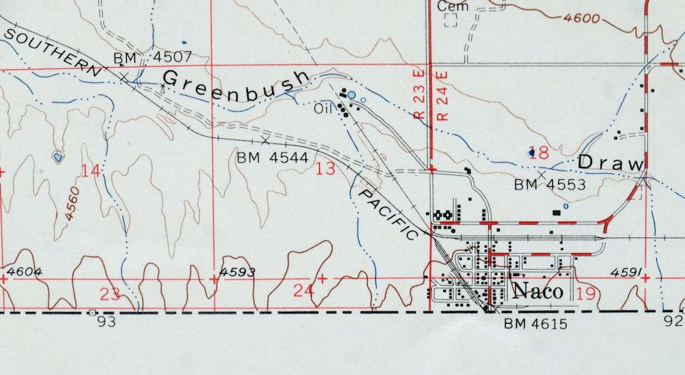 Bisbee Arizona Naco Mule Mountains USGS 15-Min Topo Map 1959 - Image 4