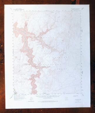 Blue Spring Arizona USGS 15-Min Topographic Map 1978 Vintage