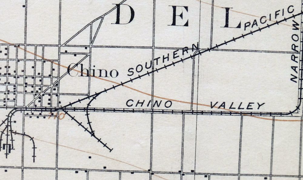 Cucamonga California Ontario Chino USGS Topographic Map 1917 - Image 3