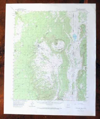 Buell Park Arizona Fort Defiance Navajo USGS Topo Map 1967