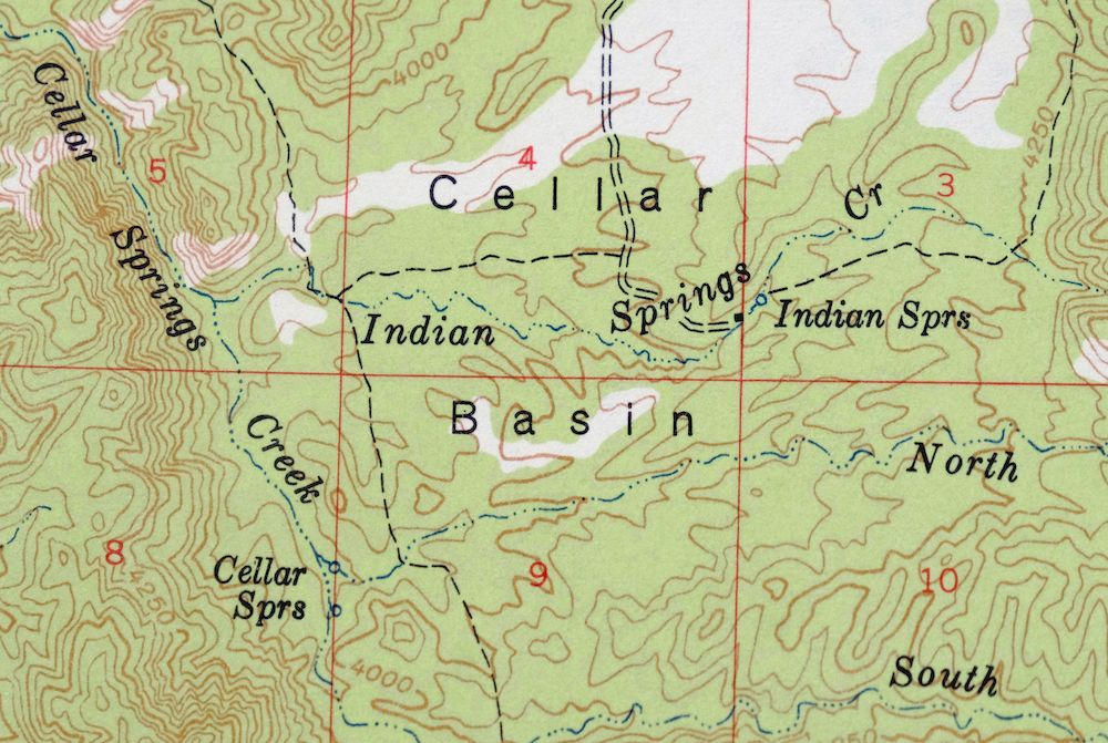 Crown King Arizona Prescott NF USGS Topo Map 1955 Vintage - Image 3