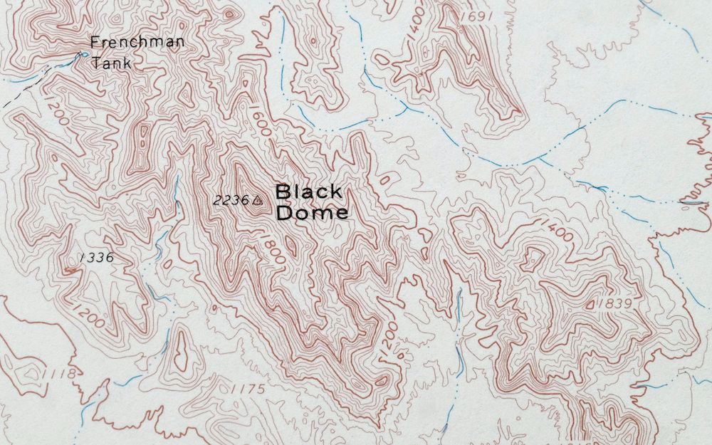 Engesser Pass Arizona USGS 15-Min Topo Map 1971 Vintage - Image 3