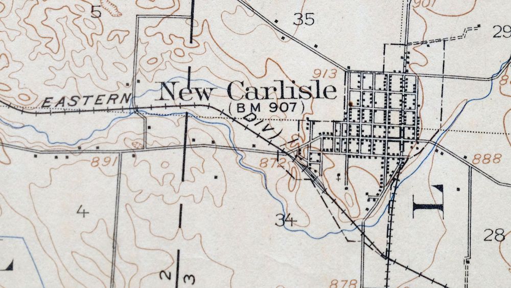 Dayton Ohio Beavercreek Fairborn USGS Topographic Map 1956 - Image 5
