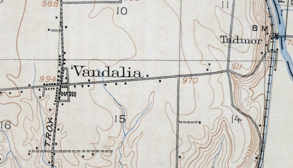 Dayton Ohio Beavercreek Fairborn USGS Topographic Map 1956 - Image 6