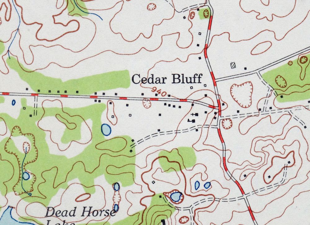 Bearden Tennessee Knoxville Alcoa USGS Topo Map 1968 Vintage - Image 6