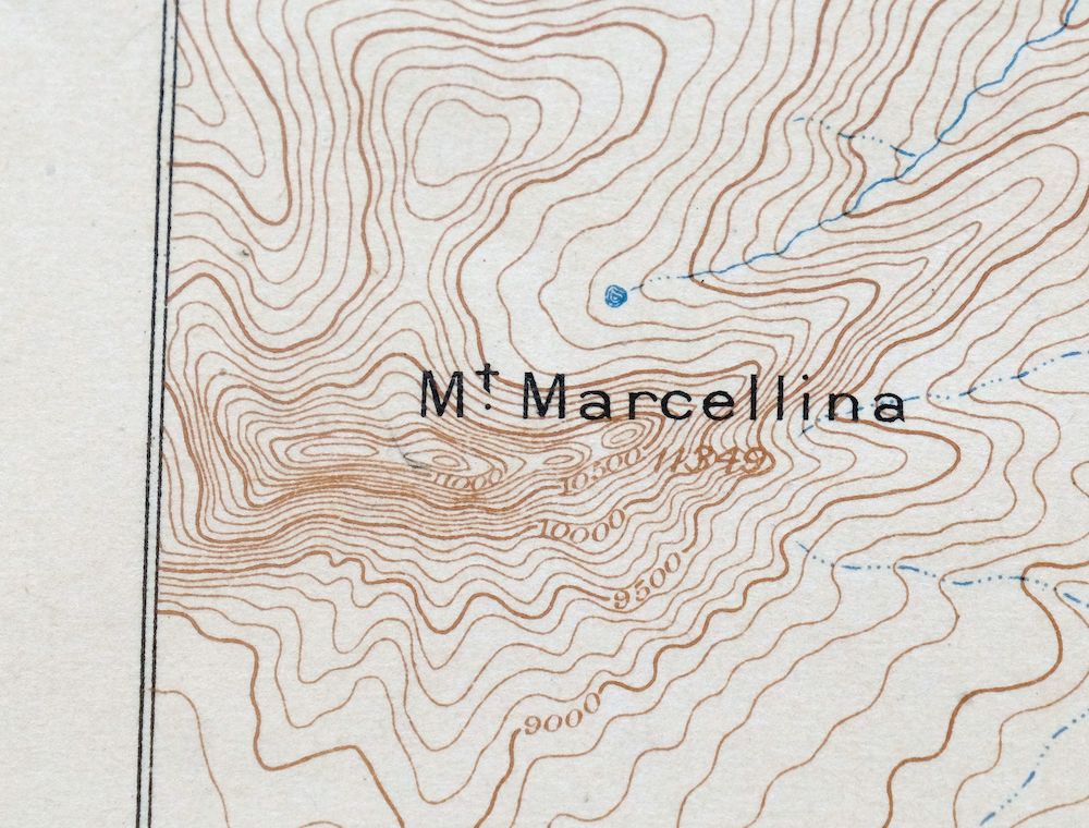 Anthracite Colorado USGS 15-Min Topographic Map 1918 Antique - Image 5