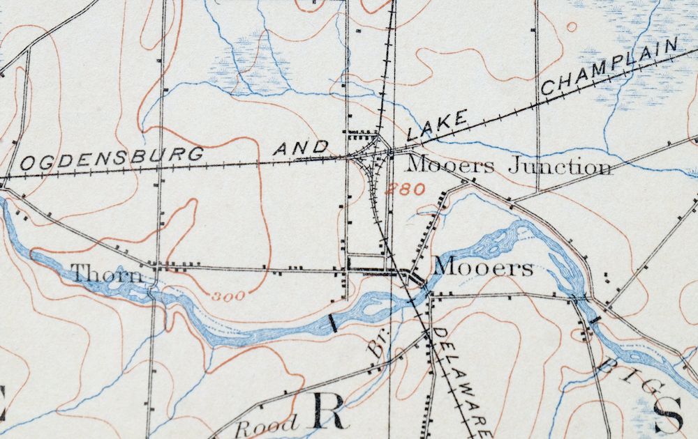 Mooers New York West Chazy Altona USGS Topo Map 1912 Antique - Image 4