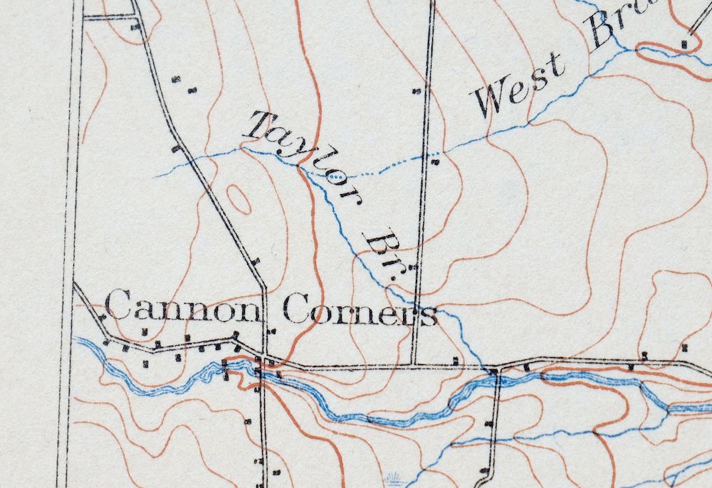 Mooers New York West Chazy Altona USGS Topo Map 1912 Antique - Image 3
