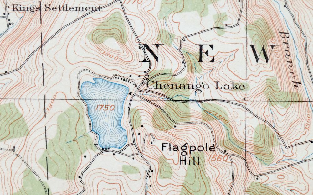 New Berlin New York Sherburne Morris USGS Topo Map 1912 - Image 4