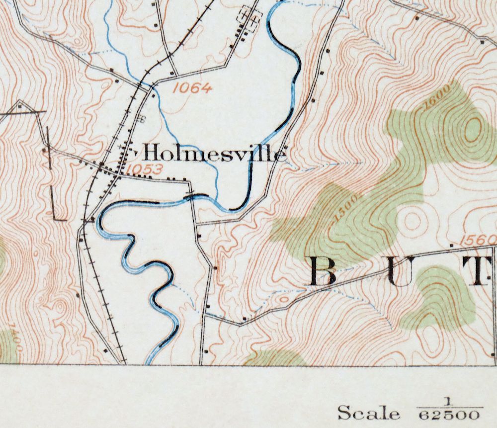 New Berlin New York Sherburne Morris USGS Topo Map 1912 - Image 5