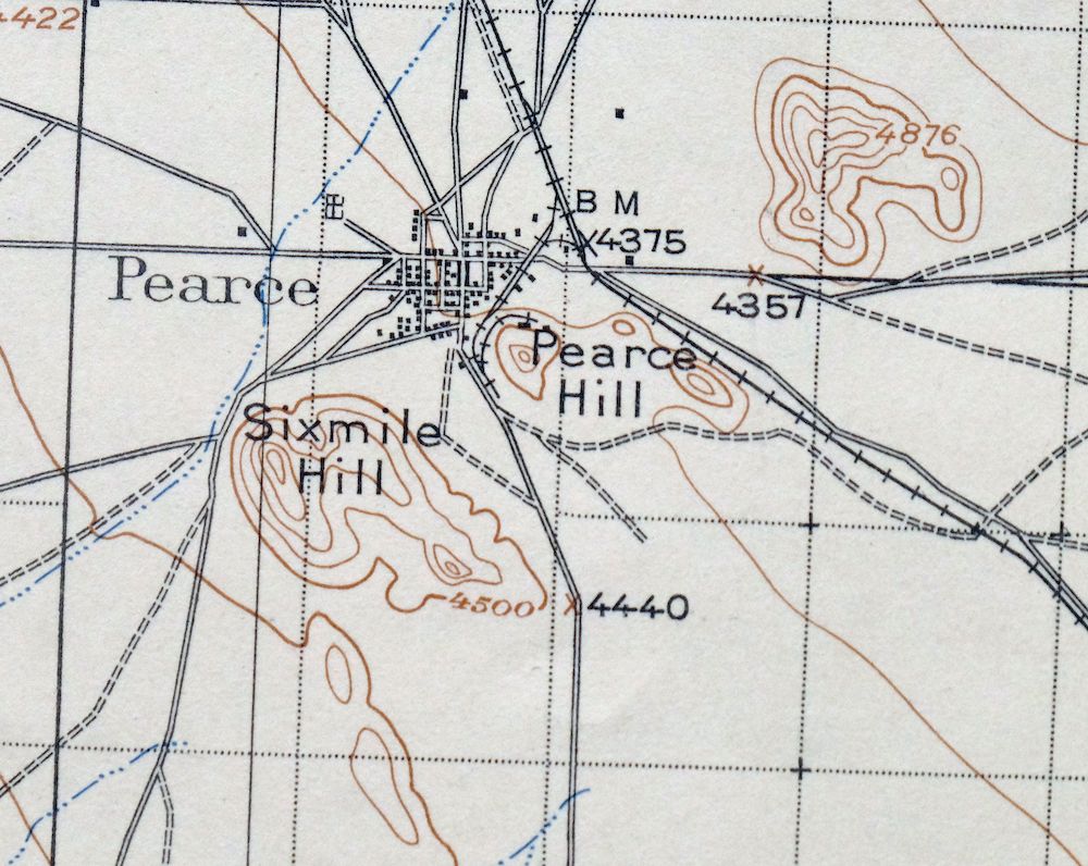 Pearce Arizona McNeal Gleeson USGS Topo Map 1948 Vintage - Image 4