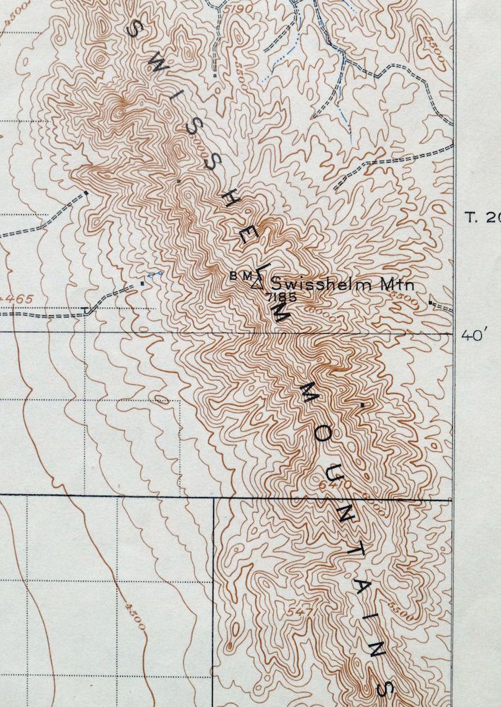 Pearce Arizona McNeal Gleeson USGS Topo Map 1948 Vintage - Image 3