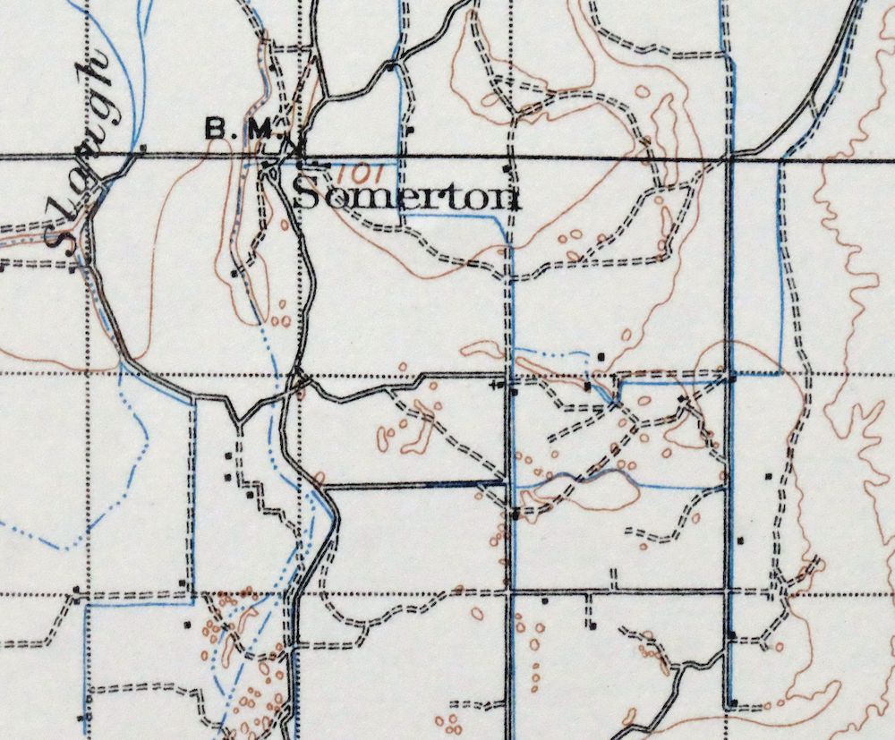 Yuma California San Luis Somerton USGS Topo Map 1954 Vintage - Image 6