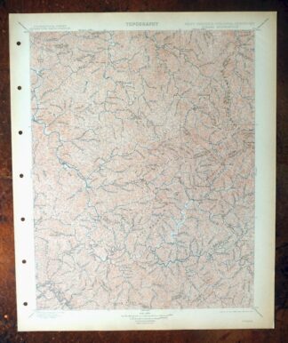 Oceana West Virginia Logan Gilbert USGS Topographic Map 1912