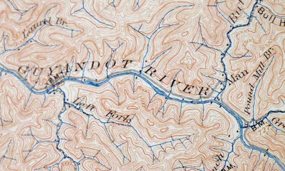 Oceana West Virginia Logan Gilbert USGS Topographic Map 1912 - Image 4