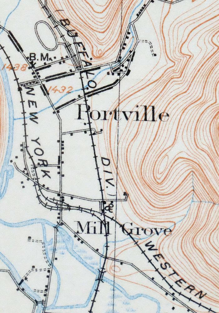 Olean New York Saint Bonaventure Allegany USGS Topo Map 1909 - Image 2