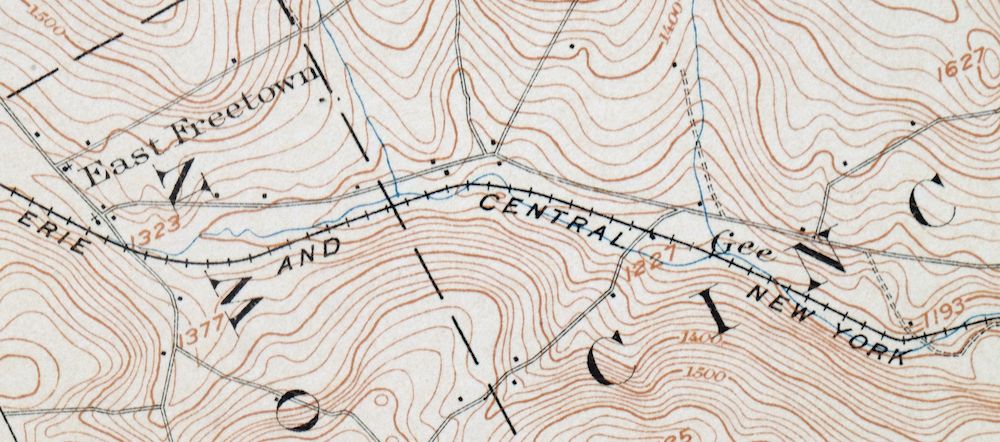 Pitcher New York South Otselic USGS Topo Map 1910 Antique - Image 4