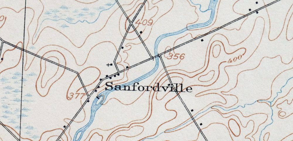 Potsdam New York Norwood Colton USGS Topographic Map 1908 - Image 4