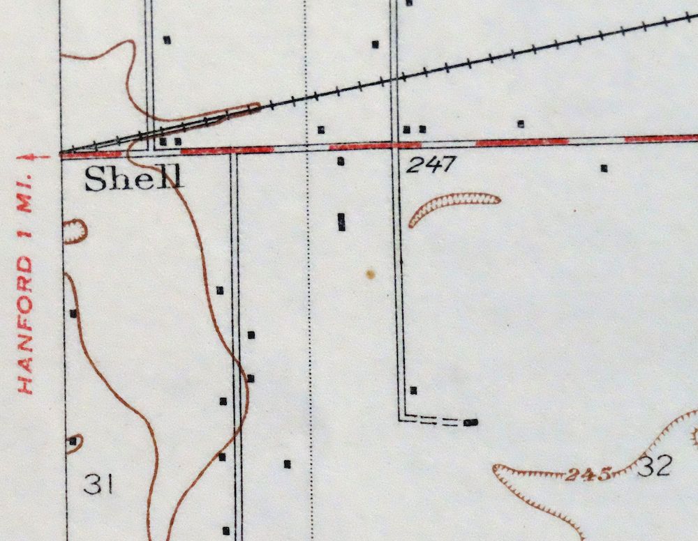 Remnoy California Hamblin Hanford USGS Topo Map 1927 Antique - Image 4
