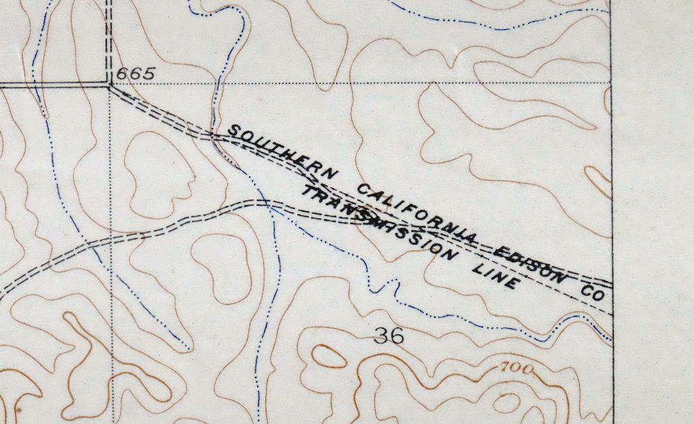 Richgrove California USGS 7.5-Min Topo Map 1942 Antique - Image 3